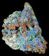 Quartz Crystals With Azurite & Malachite - Spectacular! #39171-1